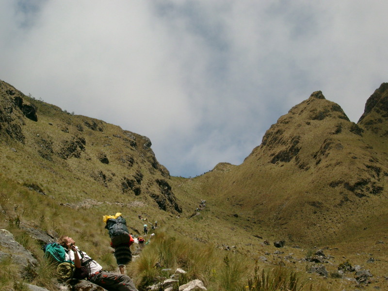 Verdammter Pass - Camino del Inca