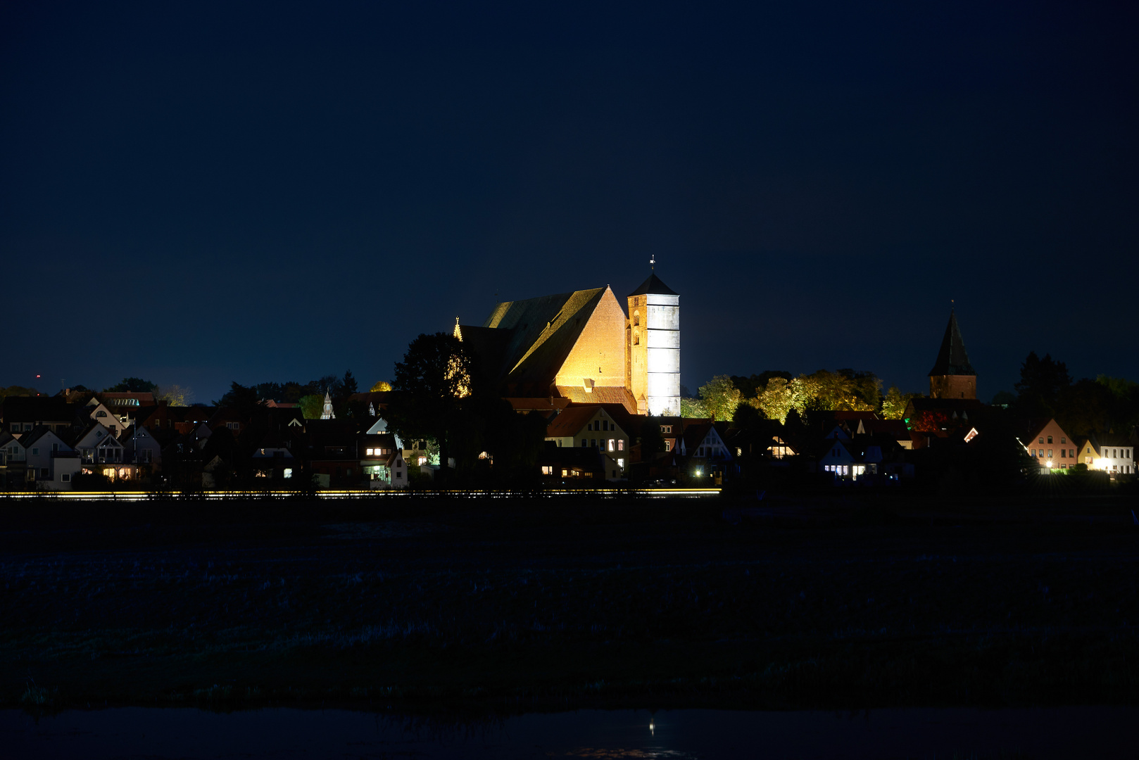 Verden bei Nacht