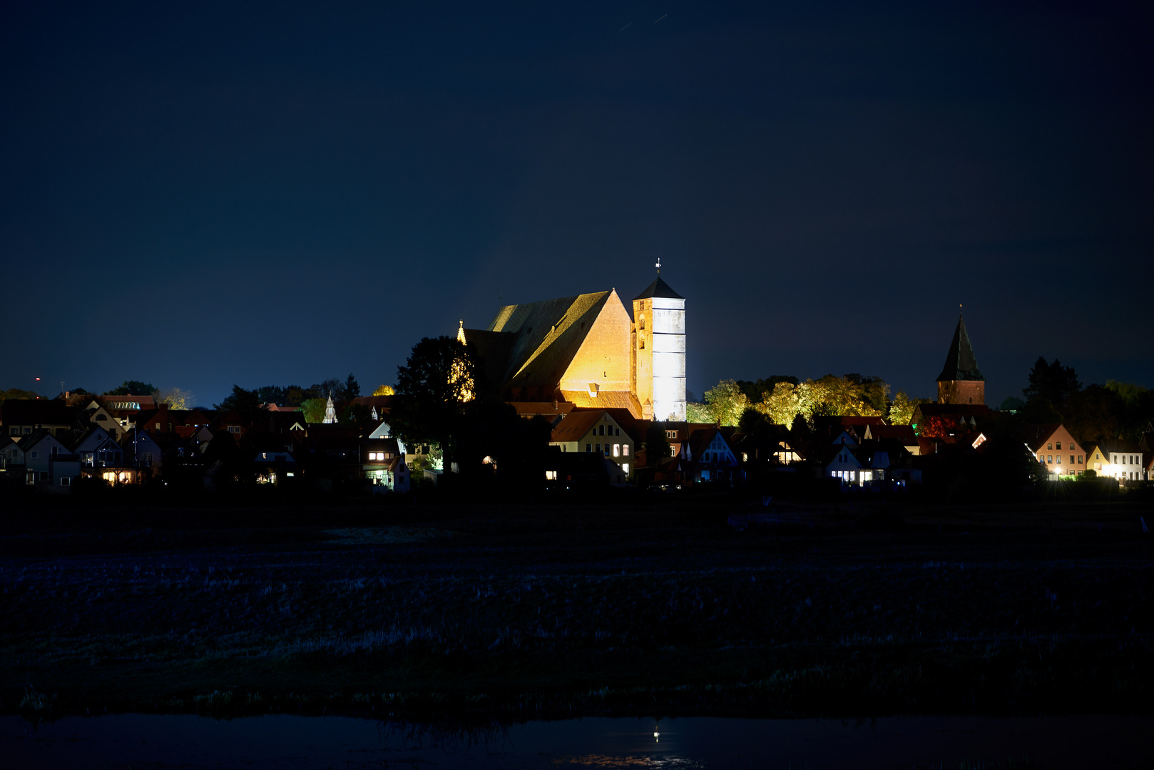 Verden bei Nacht