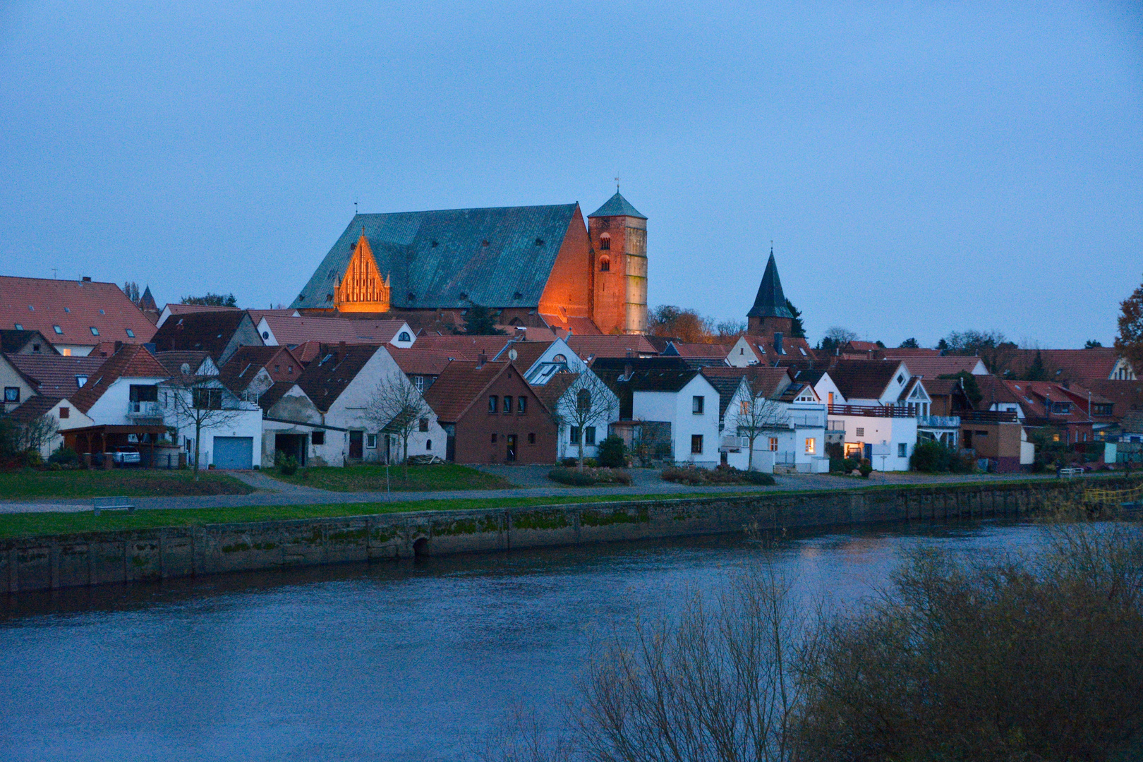 Verdener Dom am Abend