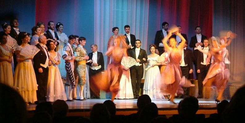 Verdi in Bewegung umgesetzt