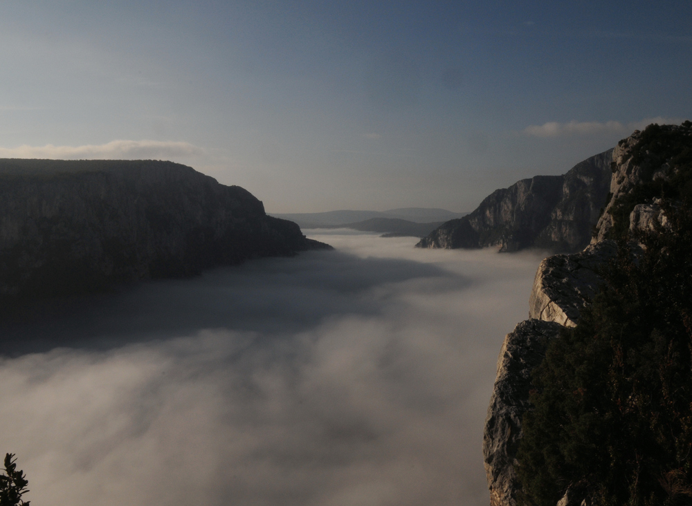 Verdun Schlucht des morgens