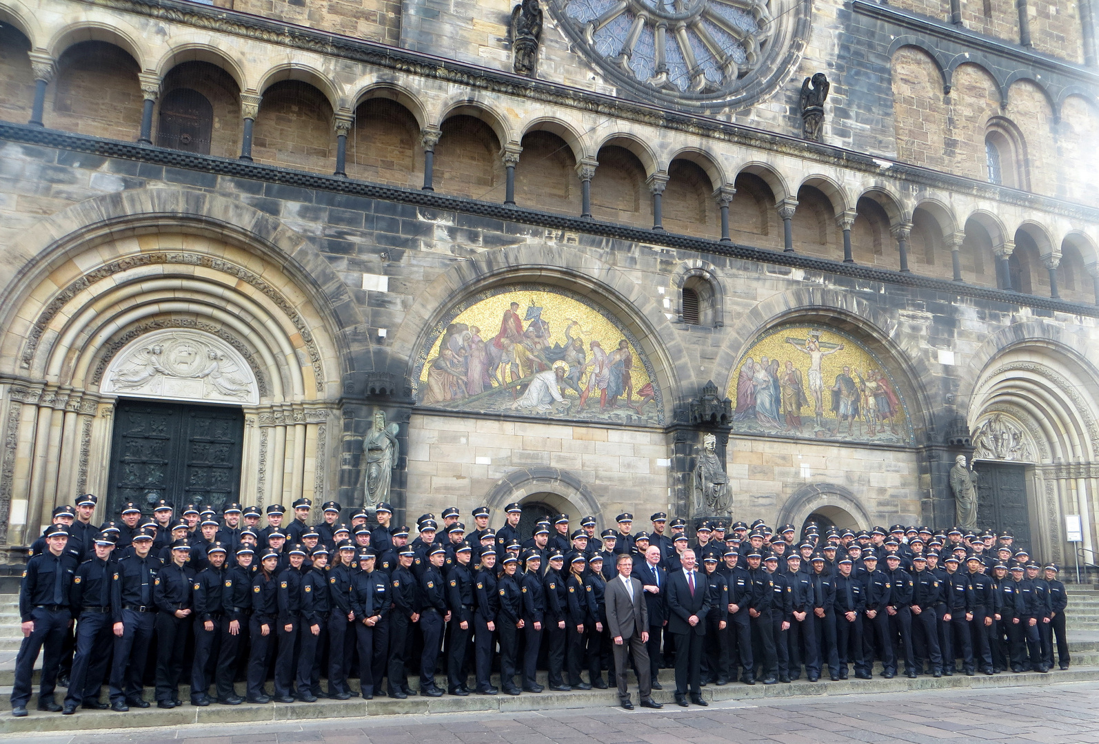 Vereidigung der Polizei in Bremen