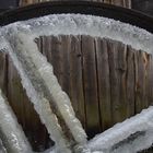 Vereiste Wassermühle Benninghoff in Gahlen bei - 6 Grad