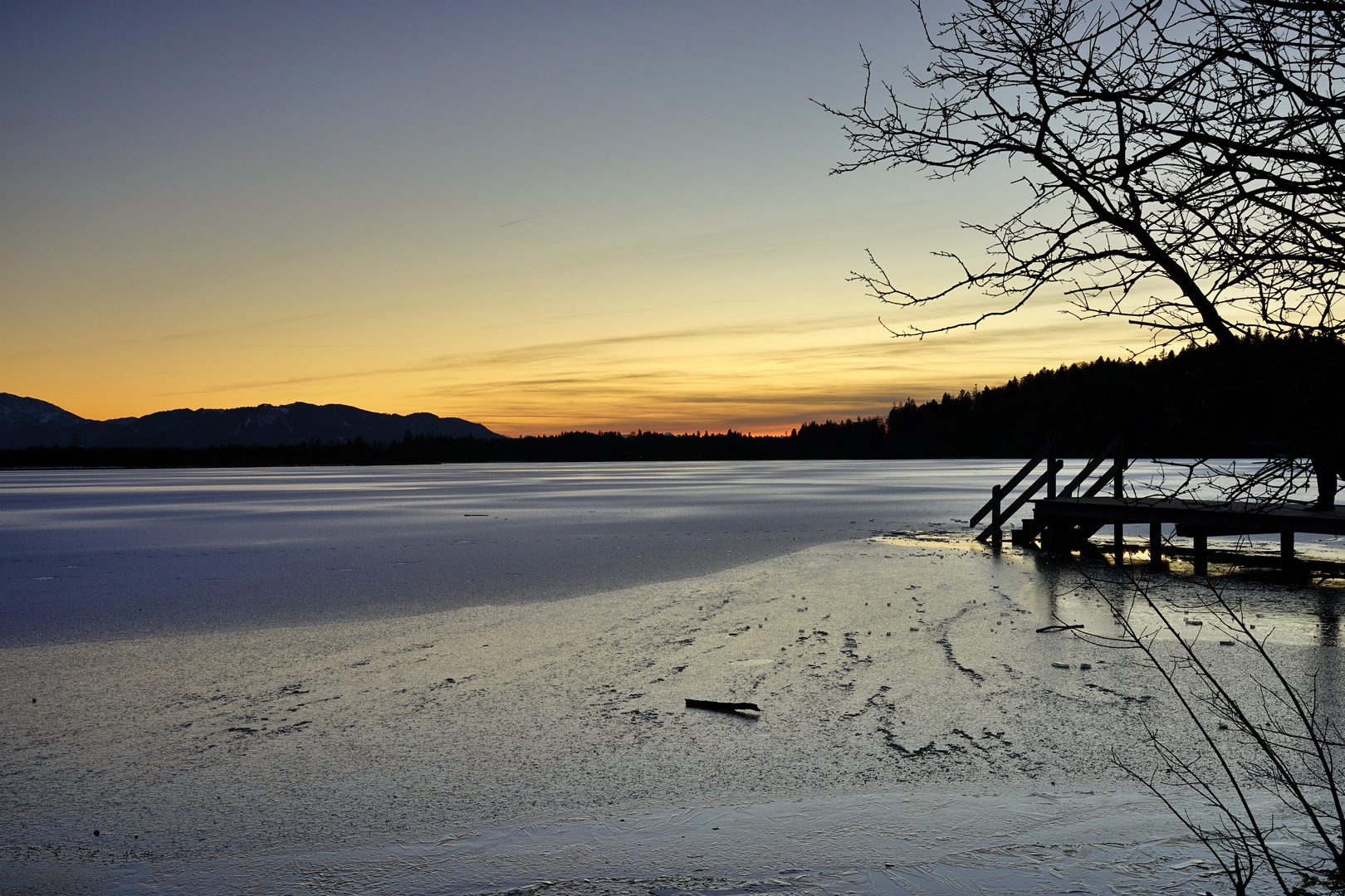 vereister Kirchsee