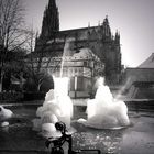 vereister Tinquely Brunnen - Basel