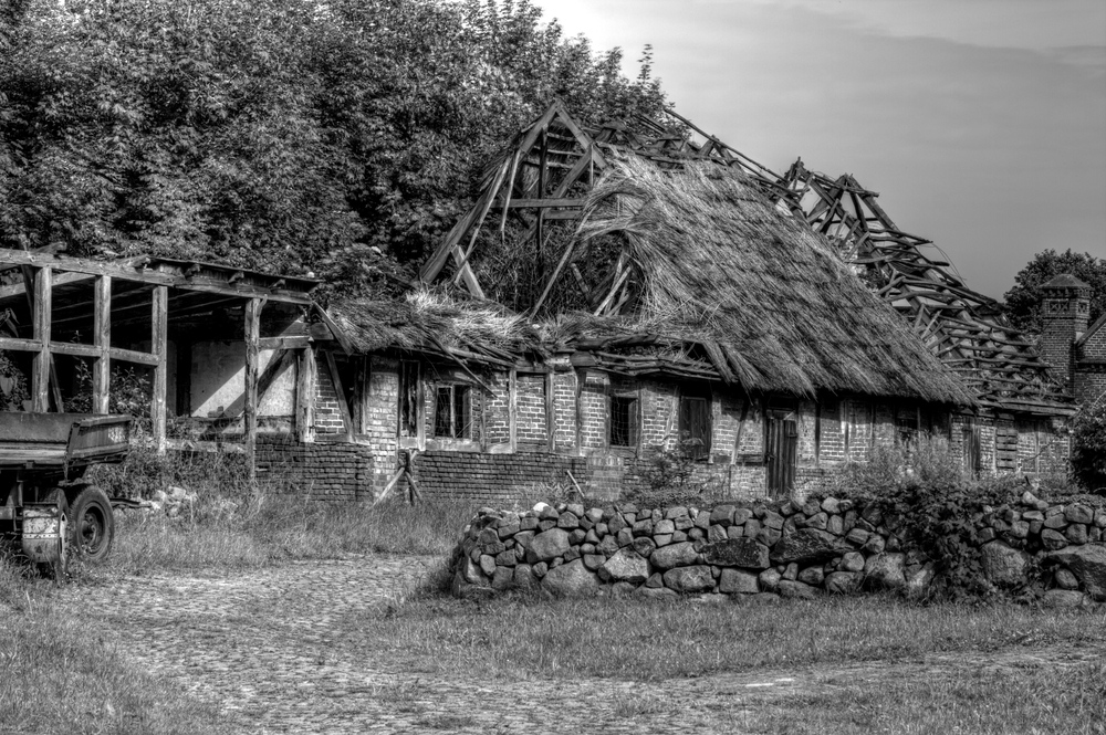 Verfall Bauernhaus,