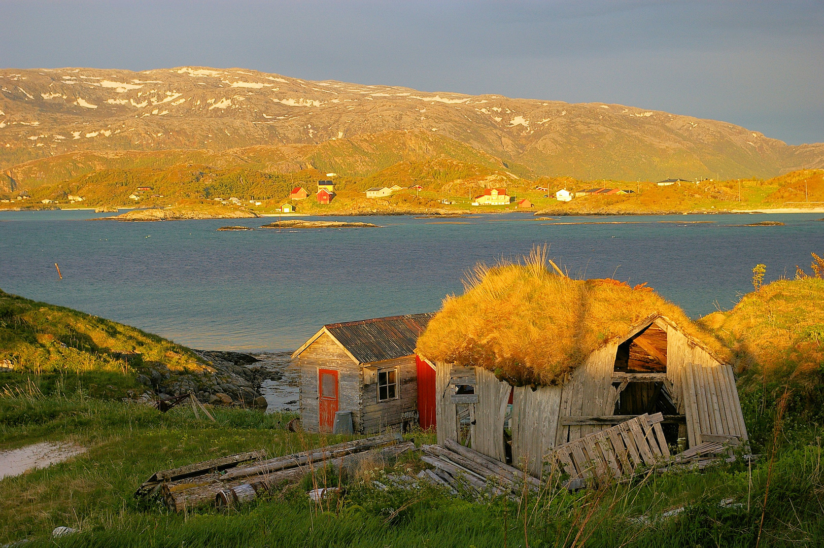 verfallene Hütte auf Sommarøya 