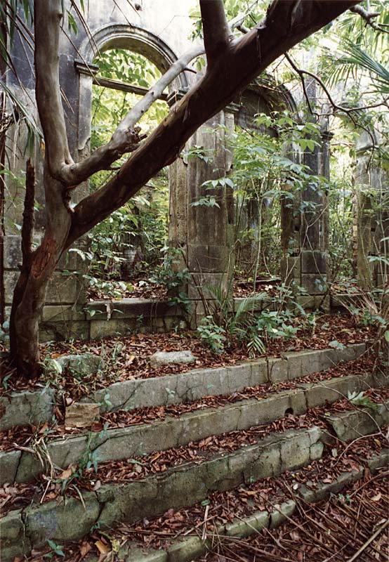 Verfallene Villa am Rio Negro (Amazonien)