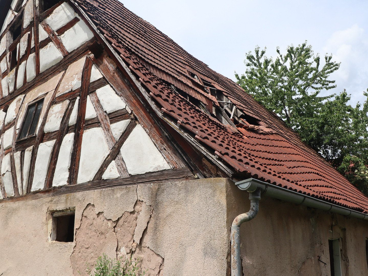 Verfallenes Bauernhaus