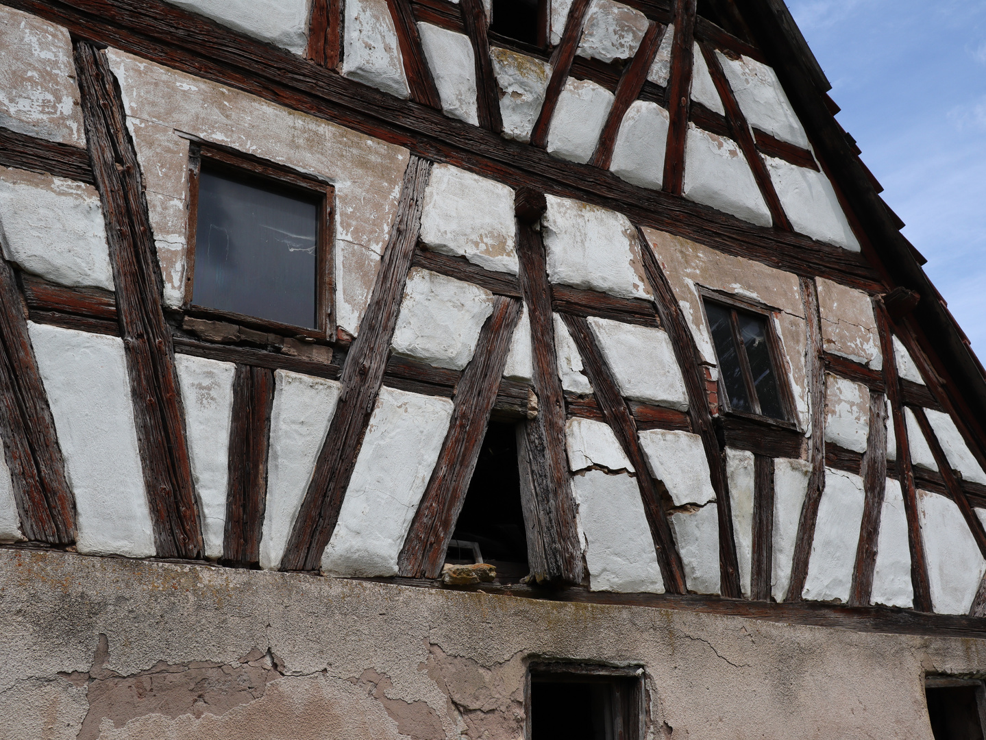 Verfallenes Bauernhaus