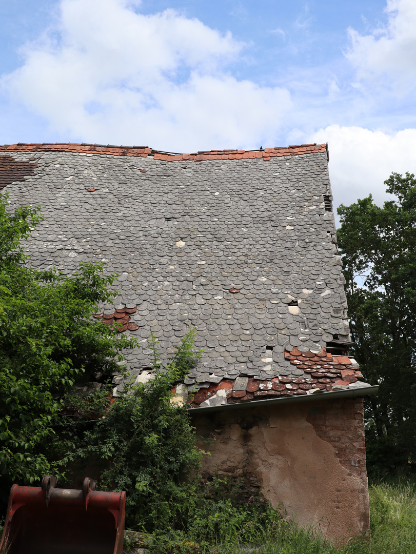 Verfallenes Bauernhaus