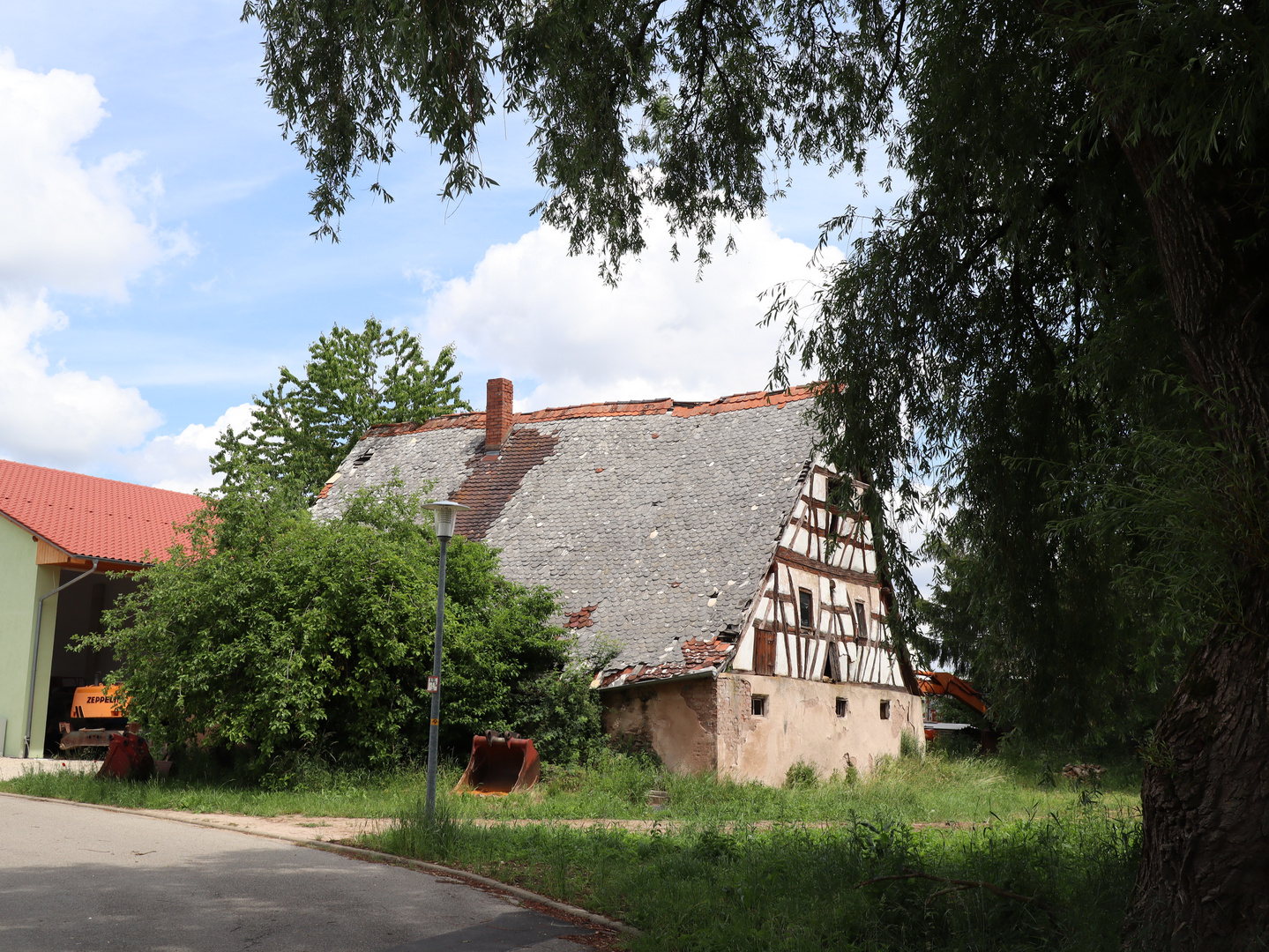 Verfallenes Bauernhaus