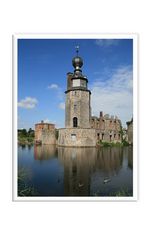 verfallenes (leider) Wasserschloss in der Nähe von Strepy Thieu/ Belgien