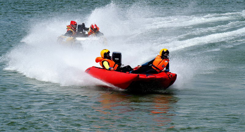 Verfolgungsjagd auf dem Wasser