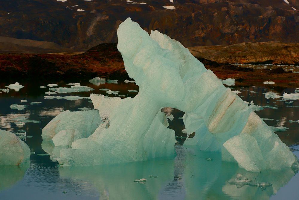 Vergänglicher Eisberg