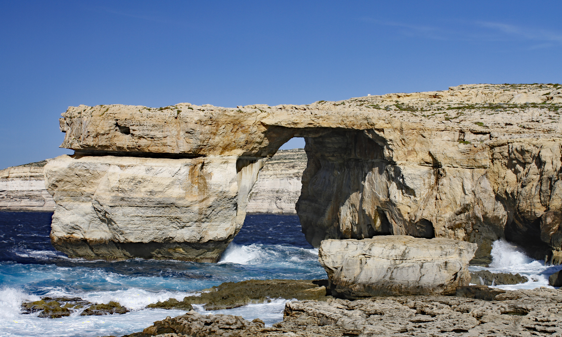 Vergangenheit -Azure Window (Gozo)