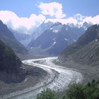 vergehender Gletscher