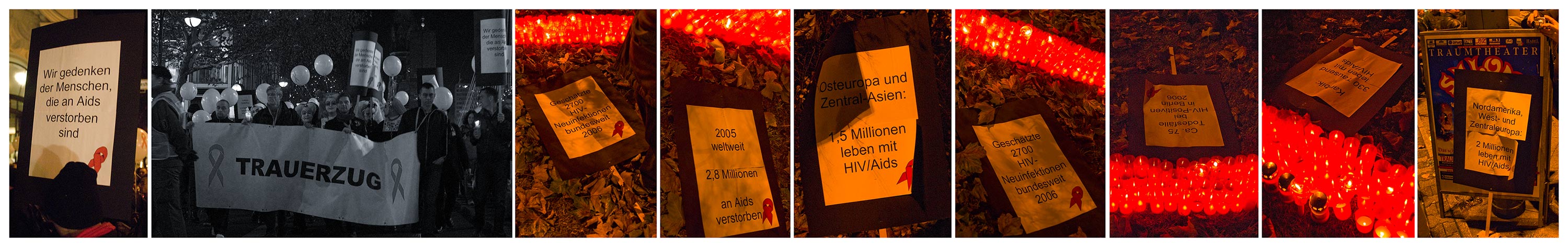 Vergessen ist ansteckend -Welt AIDS-Tag 2006.