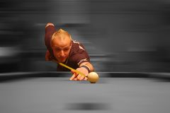 Vergessener Billiardspieler