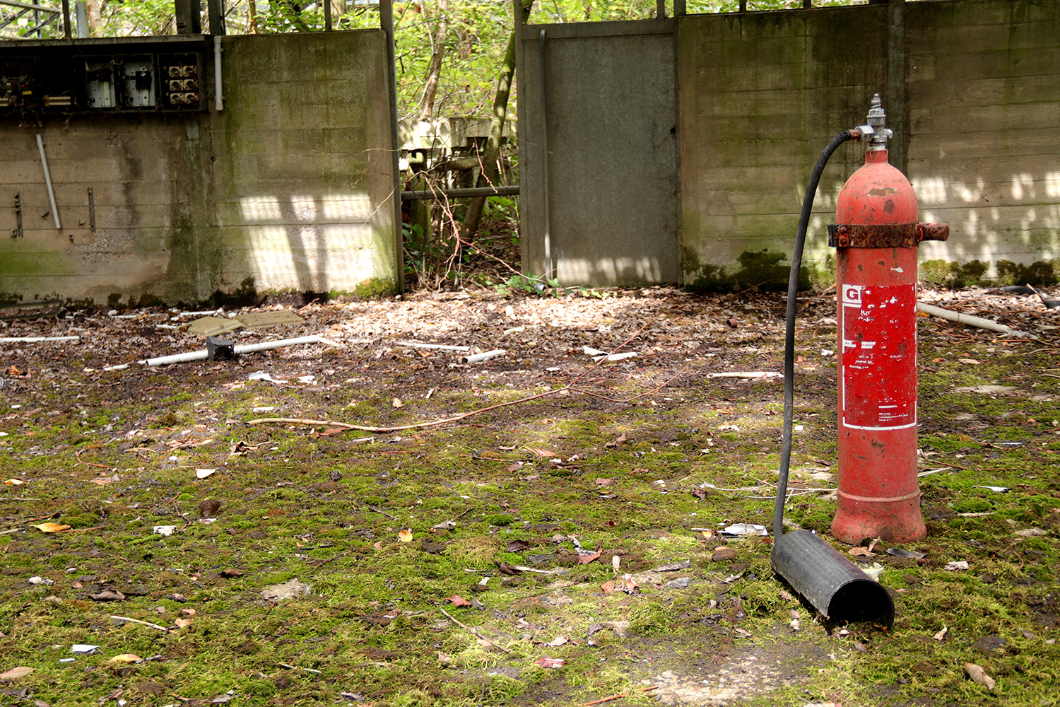 Vergessener Feuerlöscher