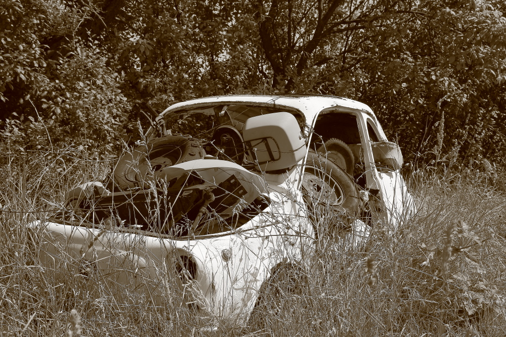 vergessener Fiat 500