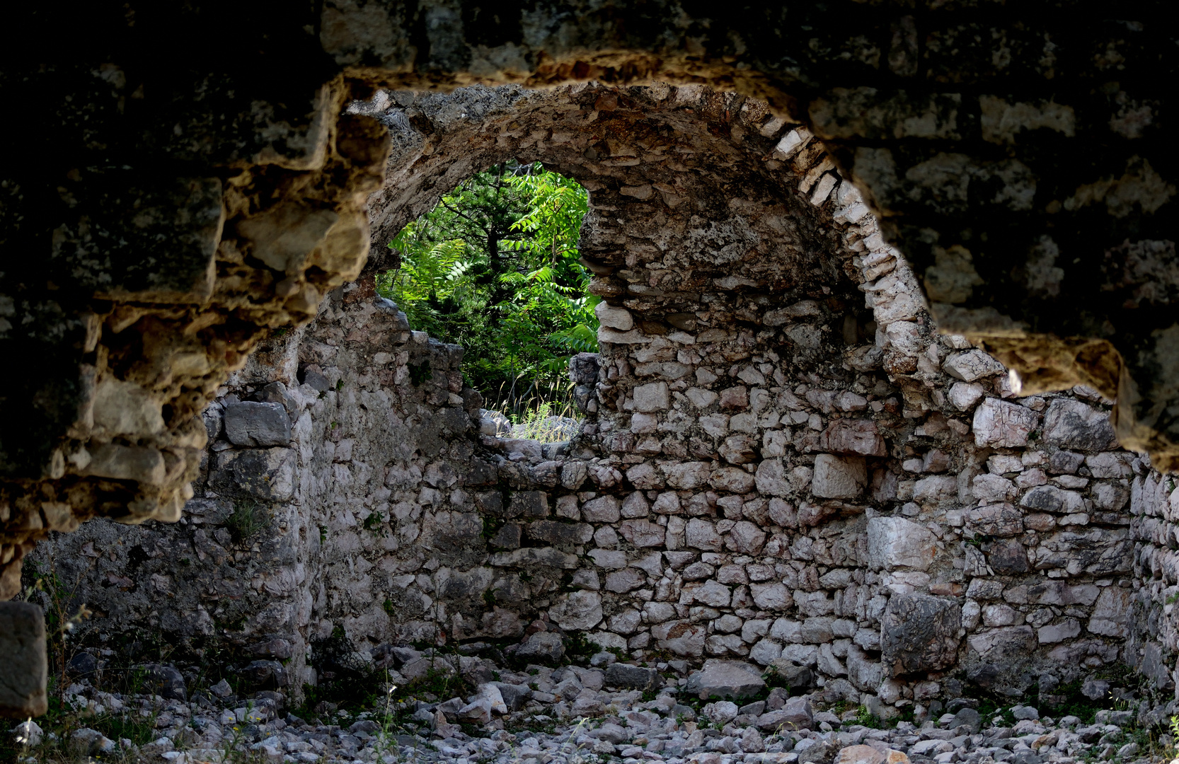 Vergessener Ort in Kroatien