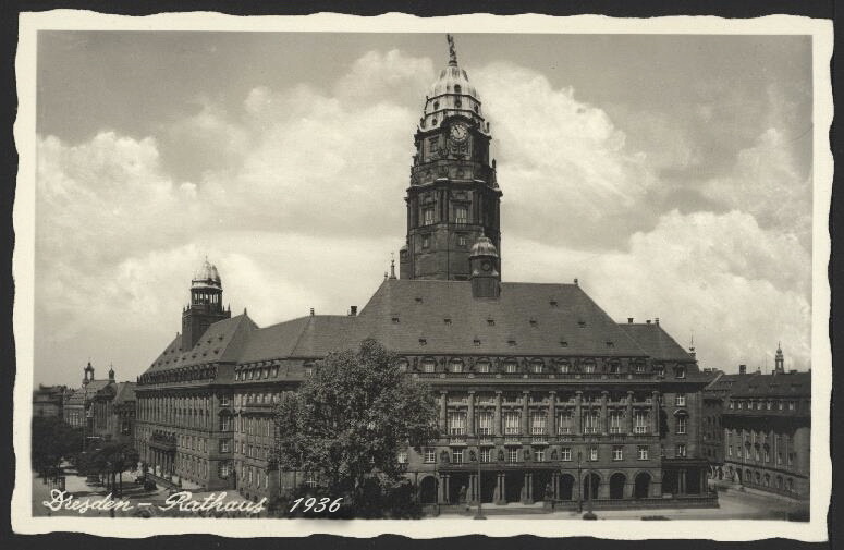 Vergleich-Rathaus Dresden 1936