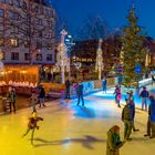 Vergnügen auf dem Weihnachtsmarkt