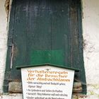 Verhaltensregeln in der Almbachklamm im Berchtesgadener Land