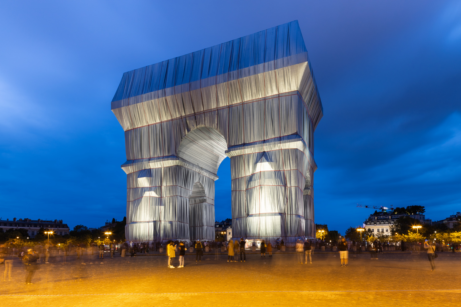 Verhüllter Arc de Triomphe III