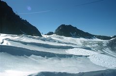 Verhüllter Gletscher