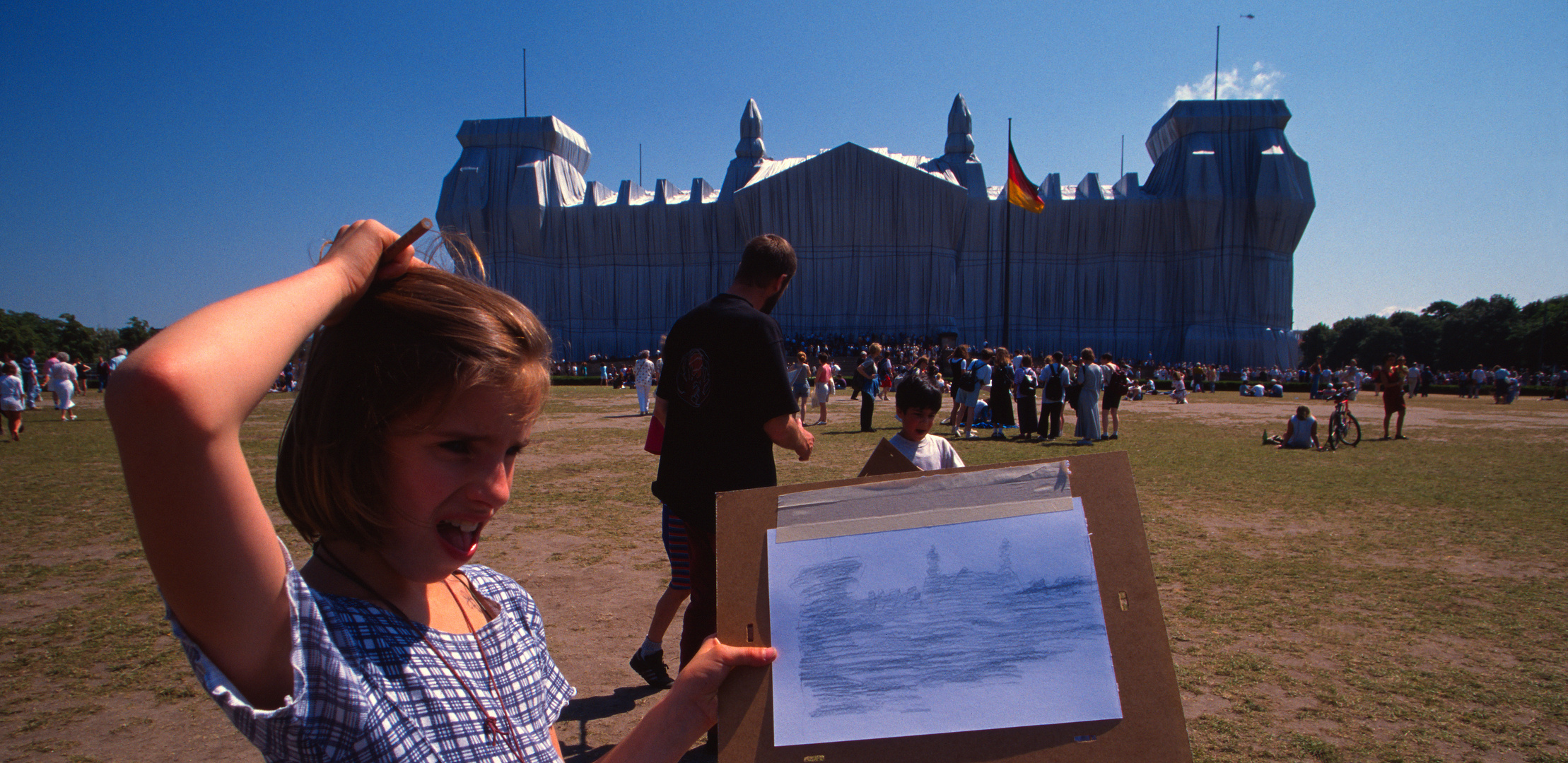 Verhüllter Reichstag 6