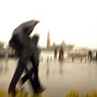 verhuschtes regenbild von venedig....