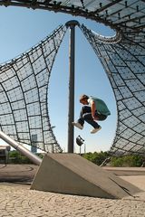 Verial Kickflip in *München*