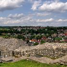 Veringenstadt. Die Burgmauer