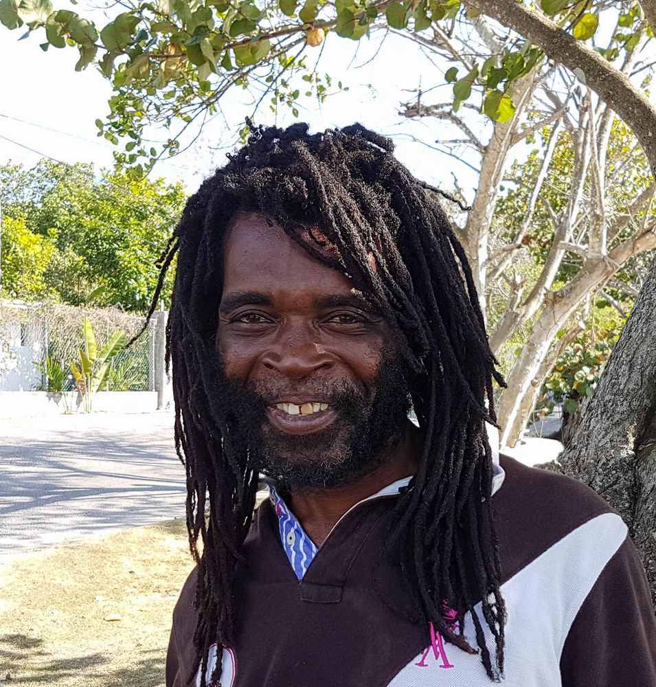 Verkäufer am Straßenrand von Jamaica