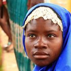 Verkäuferin auf dem Markt von Fada Ngourma, Burkina Faso