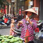 Verkäuferin Hanoi