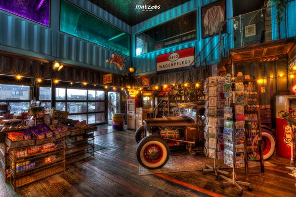 Verkaufsraum Containertankstelle