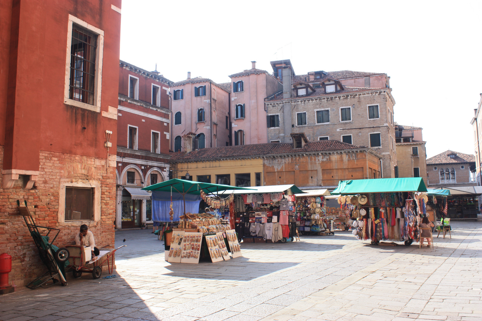 Verkaufsstände in Venedig