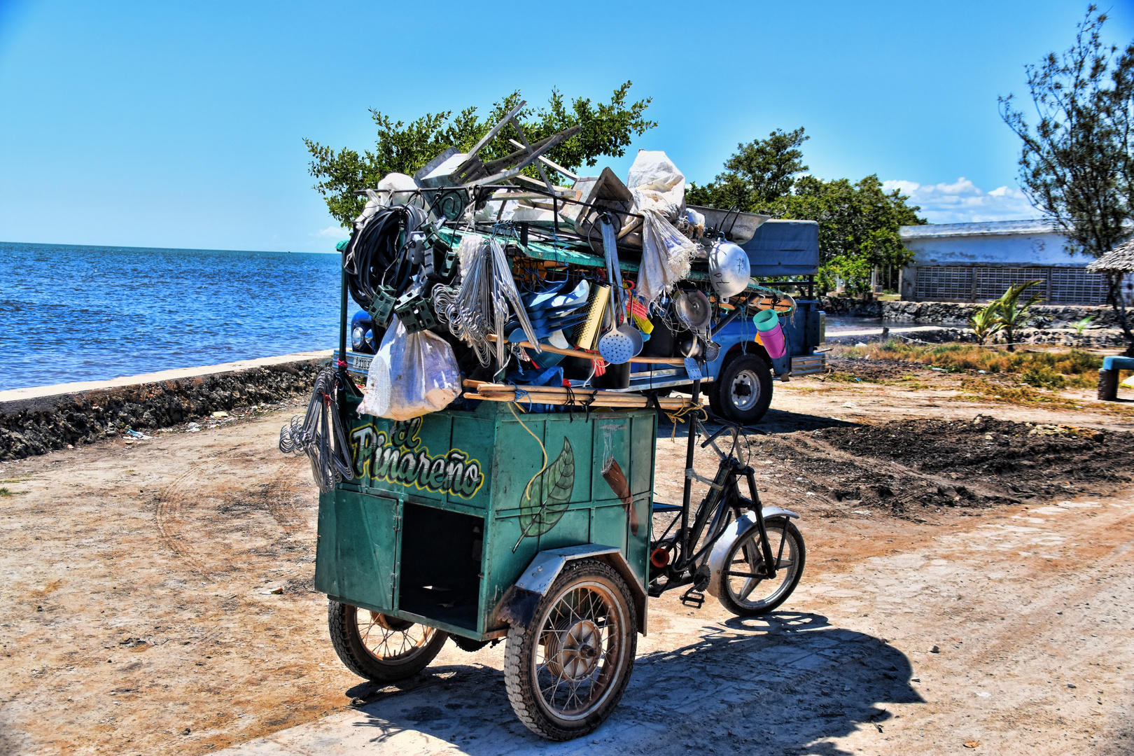 Verkaufswagen in Guanimar Cuba 