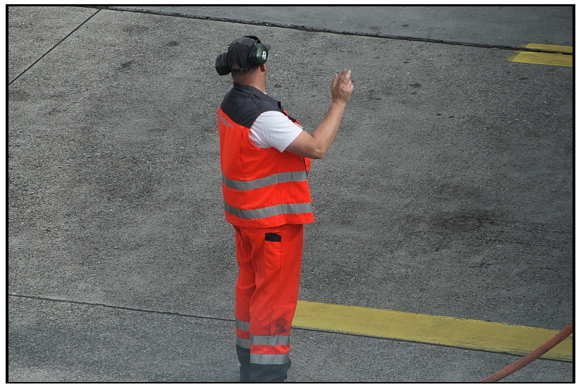 Verkehr am Flughafen