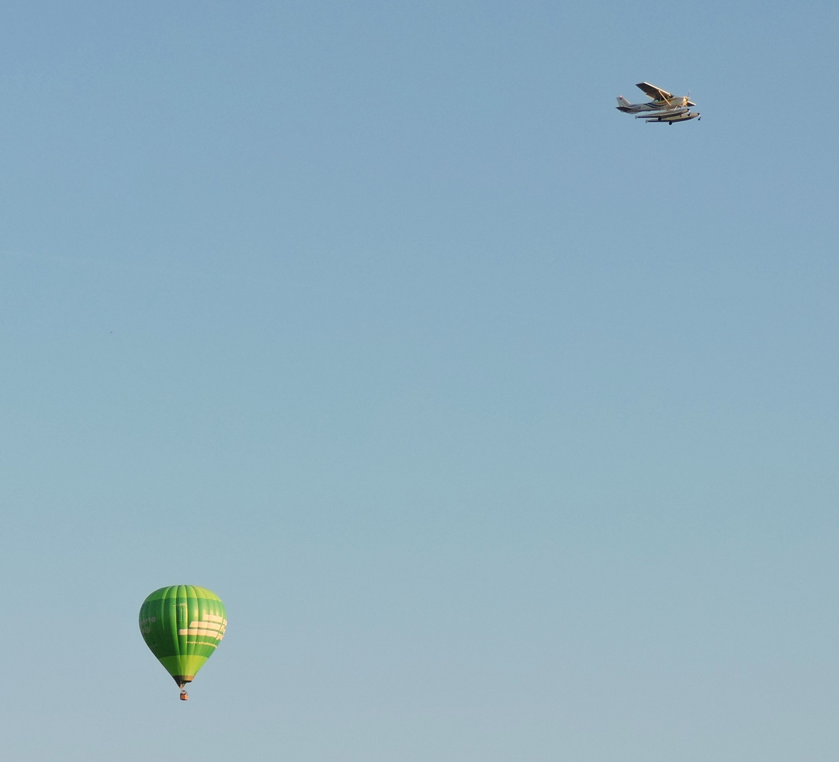 Verkehr am Himmel