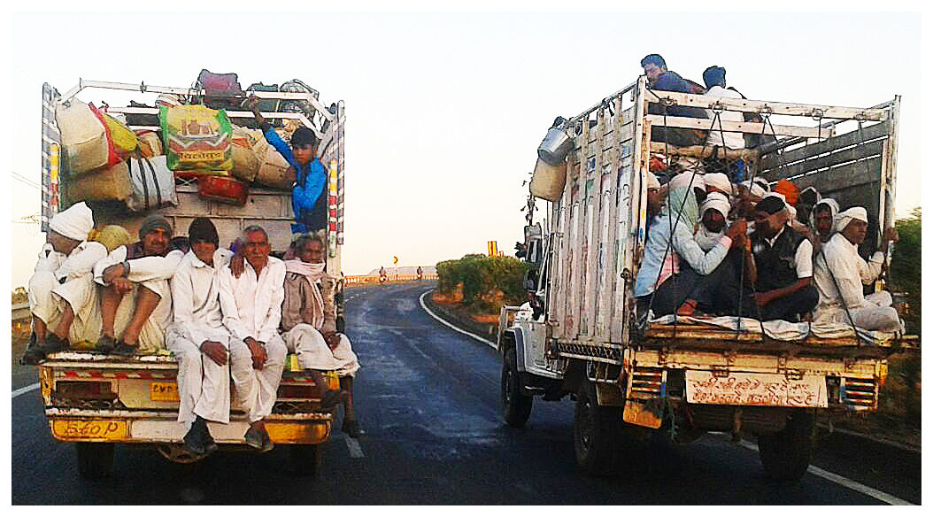 Verkehr auf Indisch