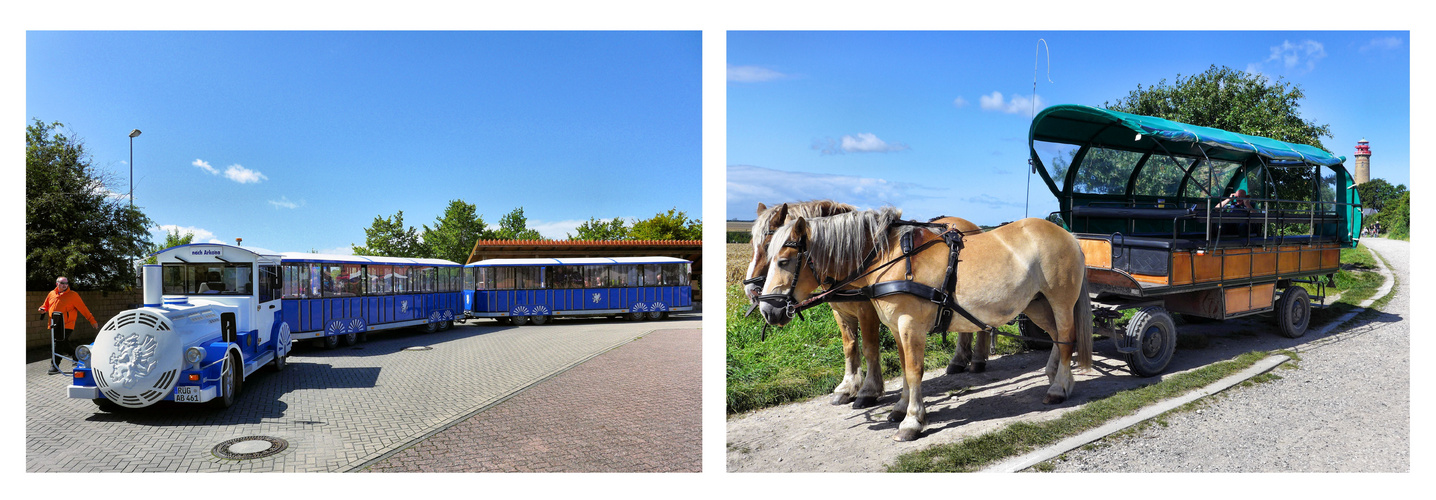 Verkehr auf Kap Arkona