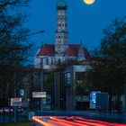 Verkehr bei Vollmond