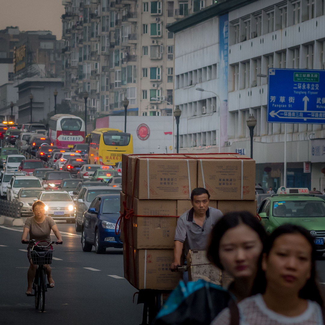 Verkehr in Chengdu