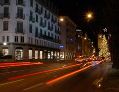 Verkehr in der Adventszeit in Luzern