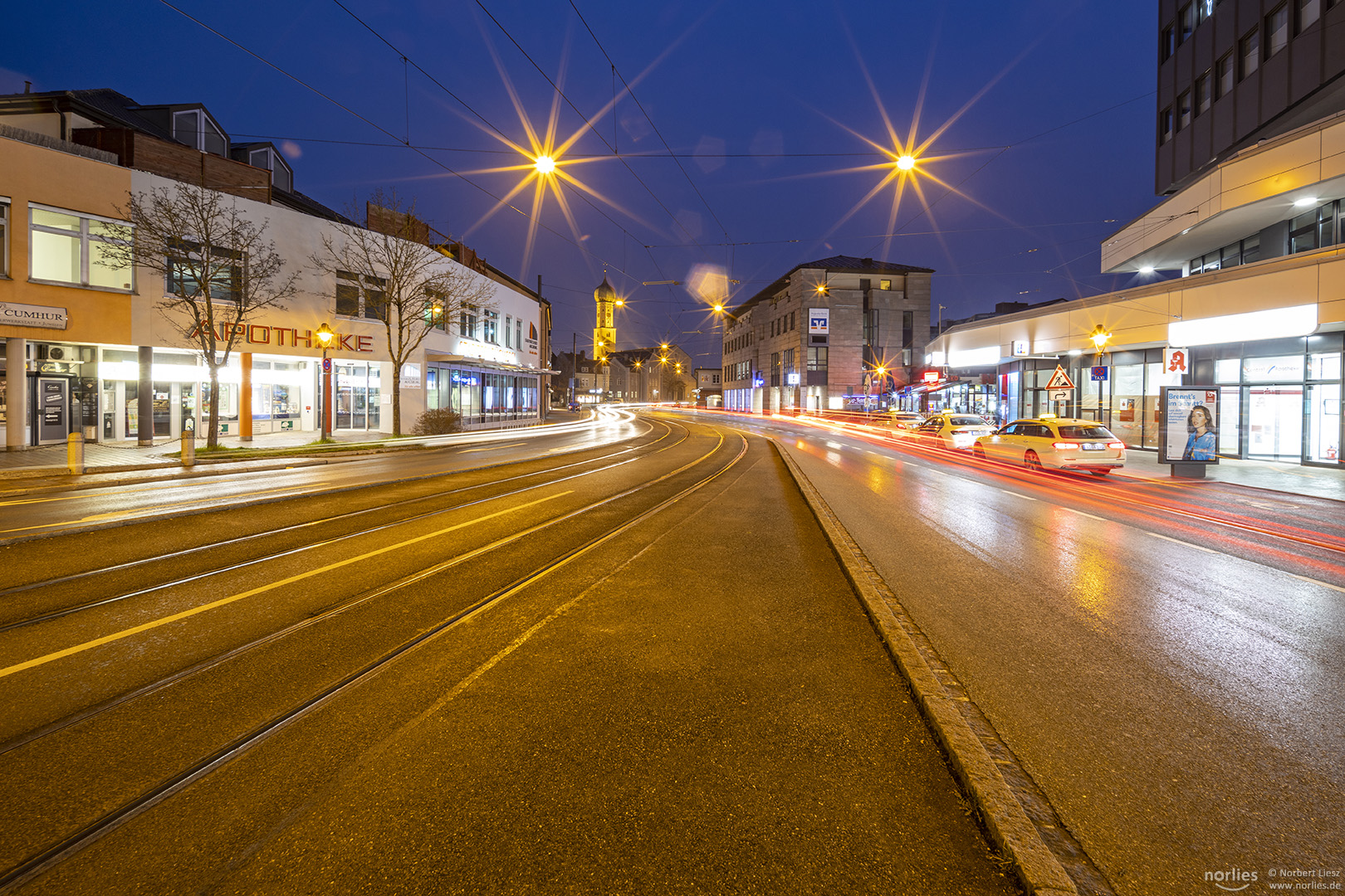 Verkehr in der Blücherstraße